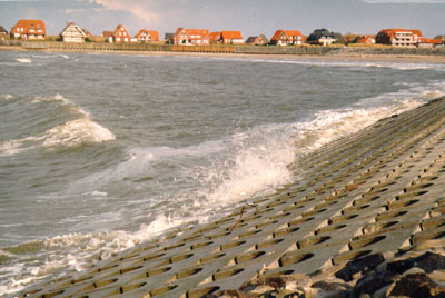 hollow block revetment