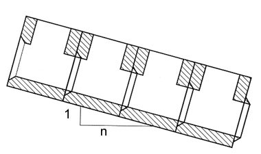 hollow block revetment